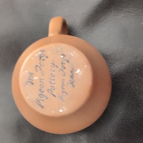 3 pieces Pigeon Forge Pottery brown with yellow interior glaze - Picture 8 of 13